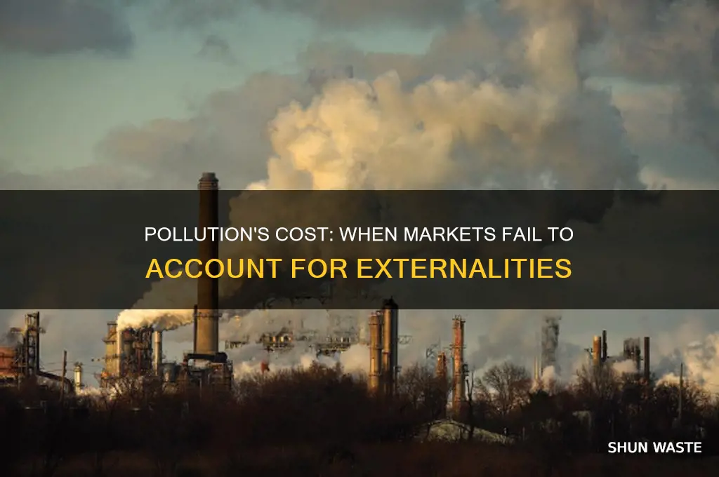 when externalities such as pollution exist