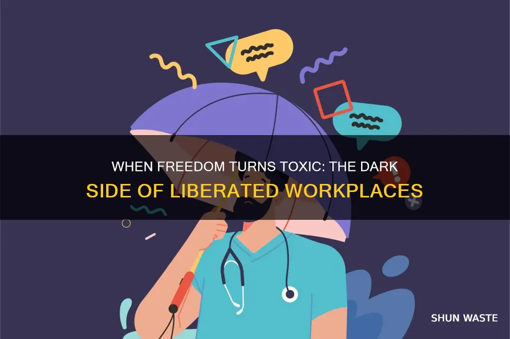 when has a liberating work environment gone to far