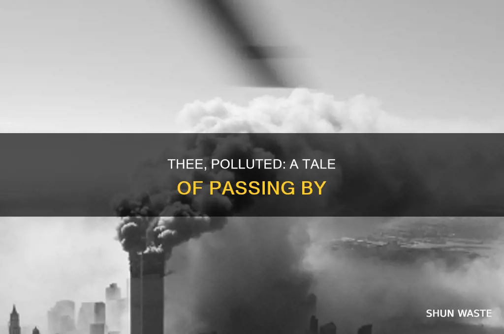when i passed by thee and saw thee polluted