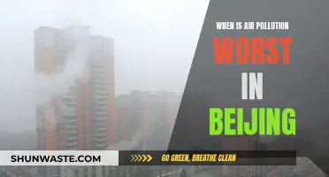 Beijing's Air Pollution Peaks in Winter