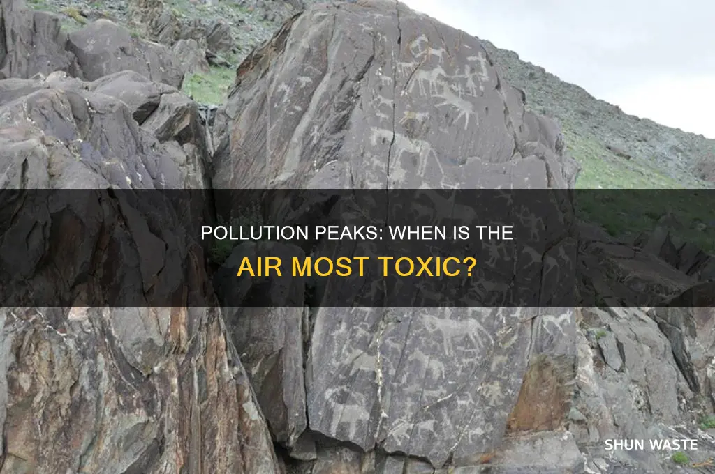 when is pollution the worst