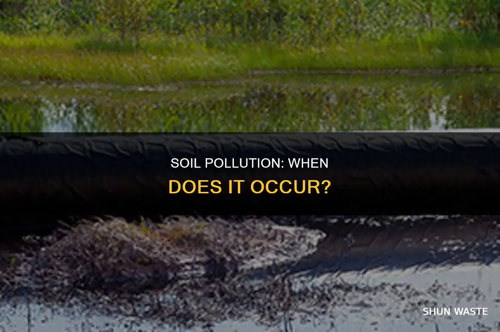 when is soil said to be polluted