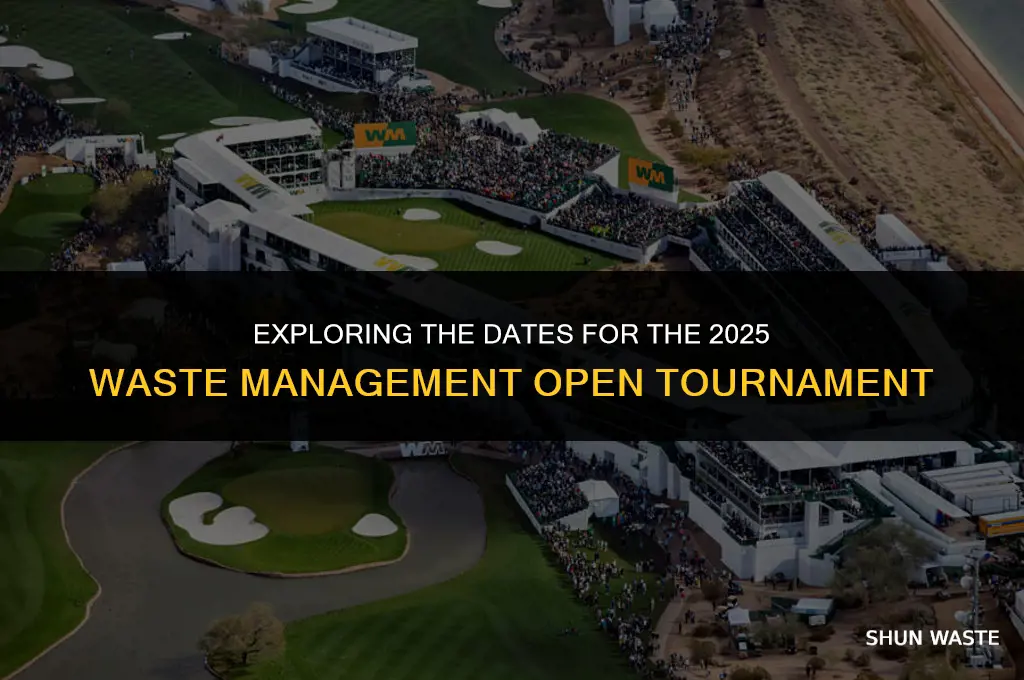 Exploring The Dates For The 2025 Waste Management Open Tournament