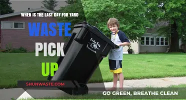 Final Yard Waste Pickup Day: Don't Miss the Deadline!
