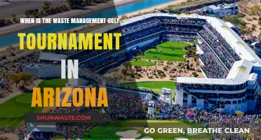 Arizona's Waste Management Golf Tournament: Dates and Details