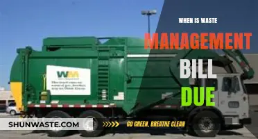 Don't Miss Your Waste Management Bill Deadline: A Handy Guide