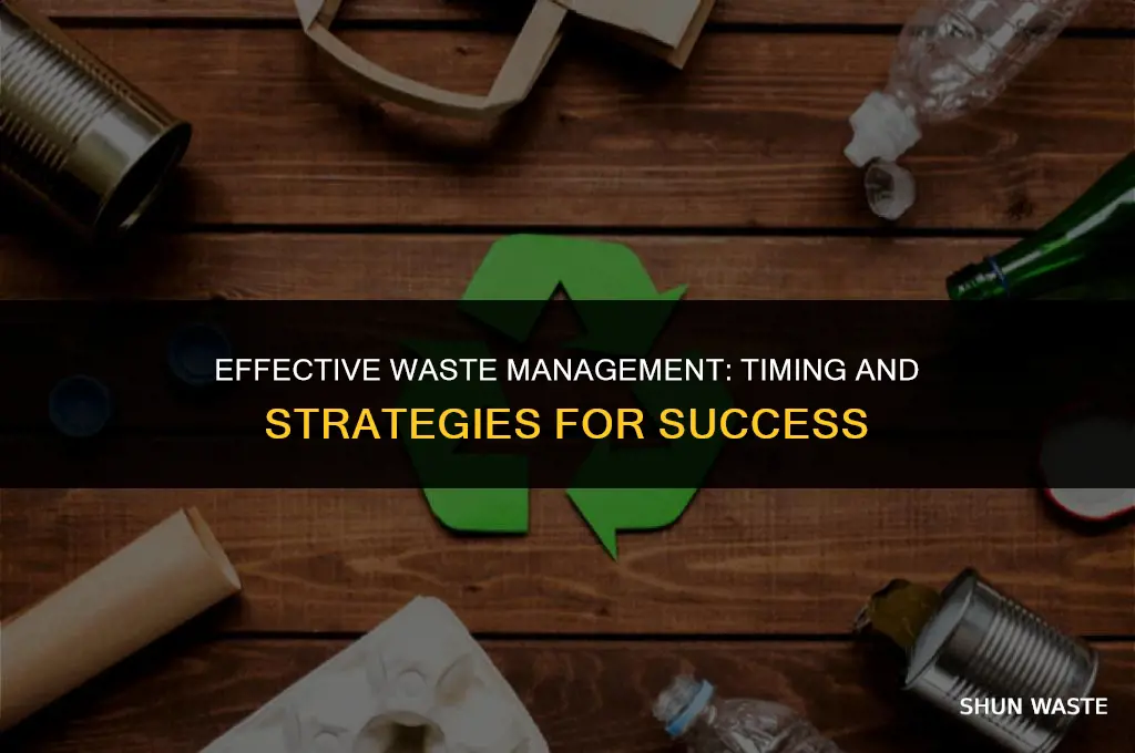 when is waste managment