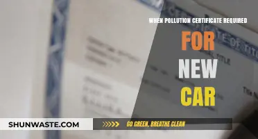 New Car, Pollution Certificate: When and Why?