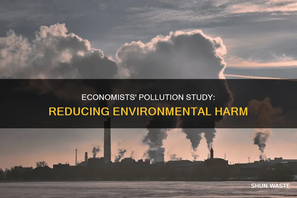 when studying pollution and the environment economists attempt to reduce