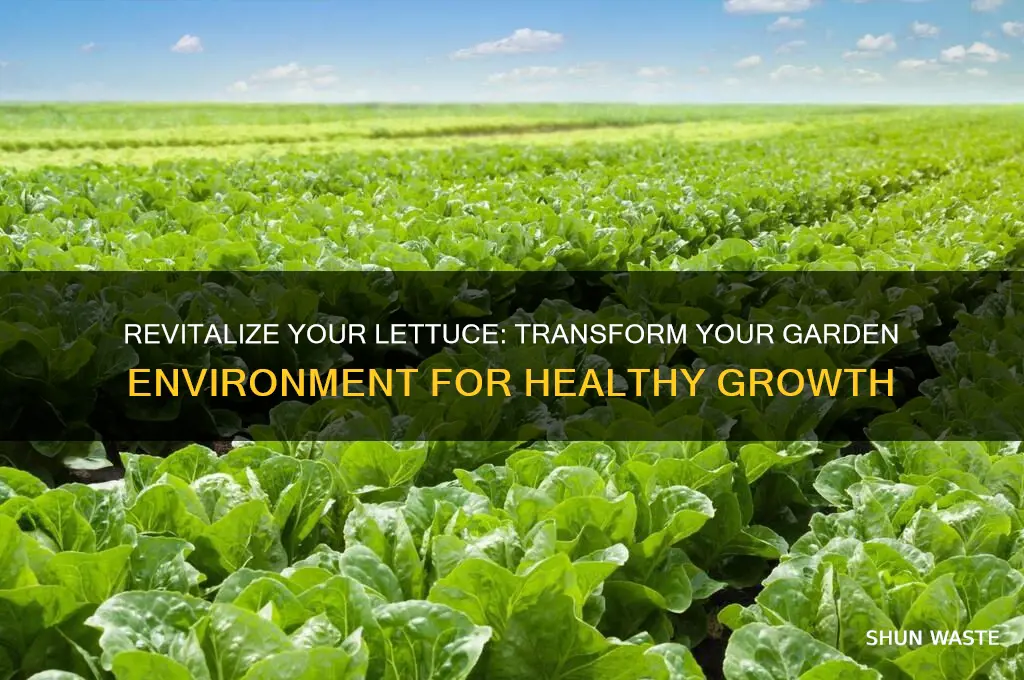 when the lettus doesnt grow change the environment