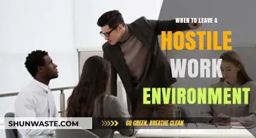 Recognizing Signs: When to Leave a Hostile Work Environment