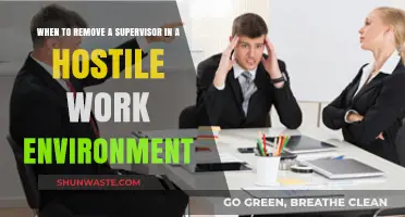Addressing Hostility: When to Remove a Supervisor for a Healthier Workplace