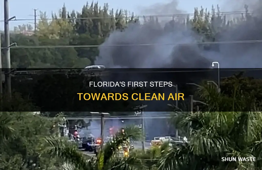 when was air pollution regulations first started in florida