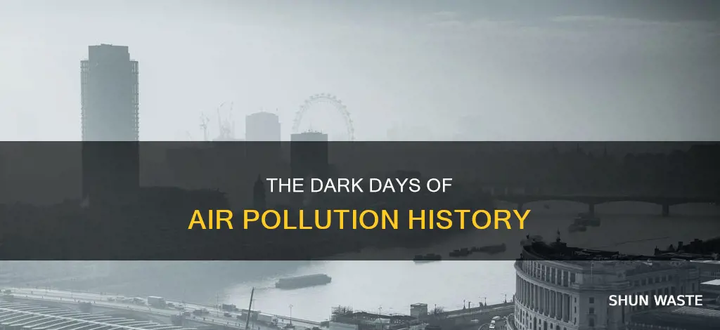 when was air pollution the worst in history