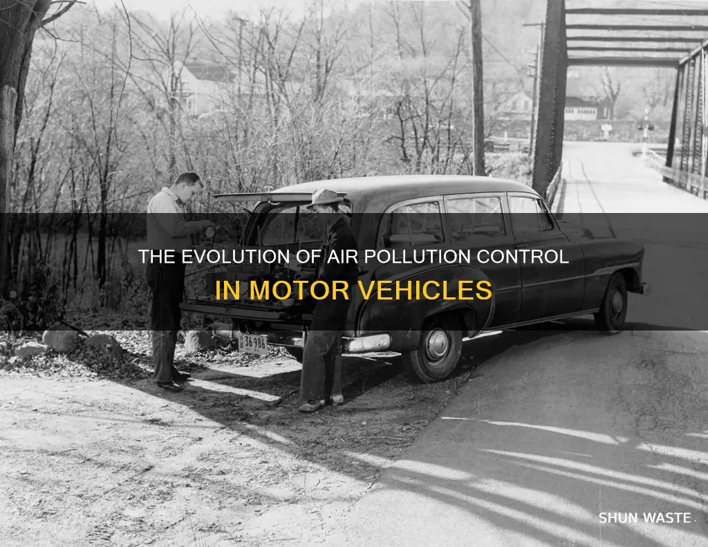 when was the motor vehicle air pollution control act