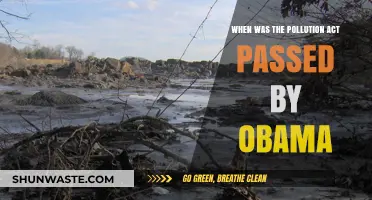 Obama's Pollution Act: When Was It Passed?