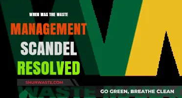 Waste Management Scandal: A Timeline of Resolution