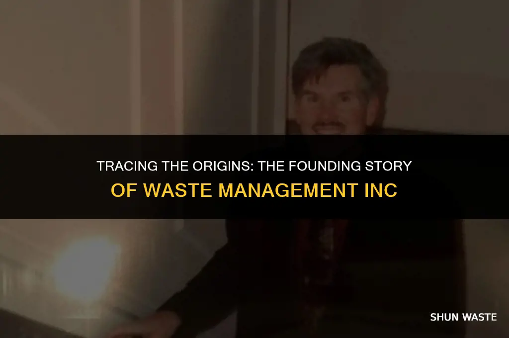 when was waste management inc founded