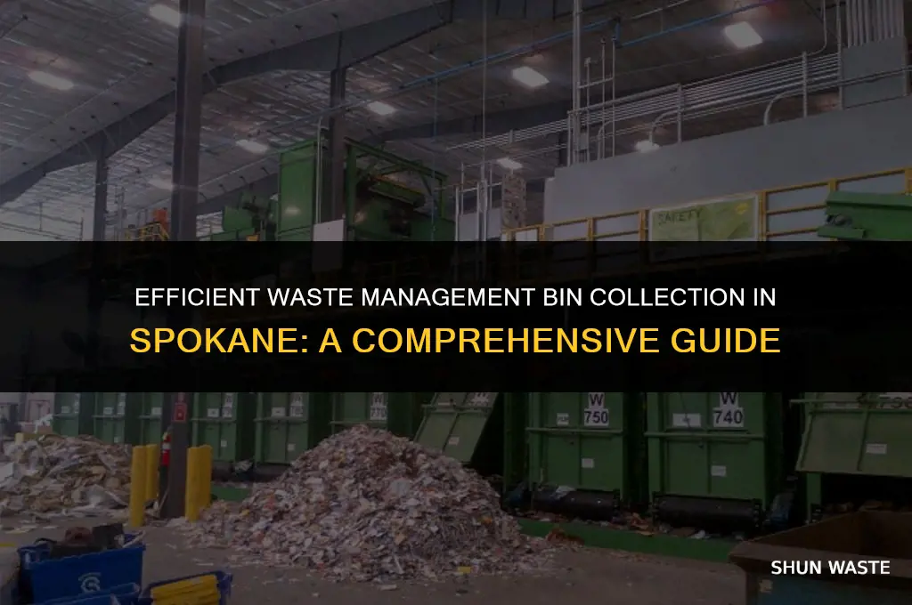 when waste management bin collection spokane