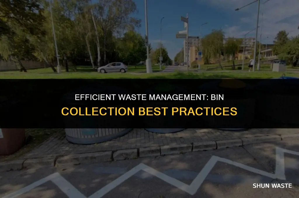 when waste management bin collection