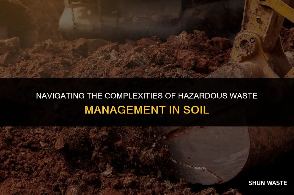 when would a soil be managed as a hazardous waste