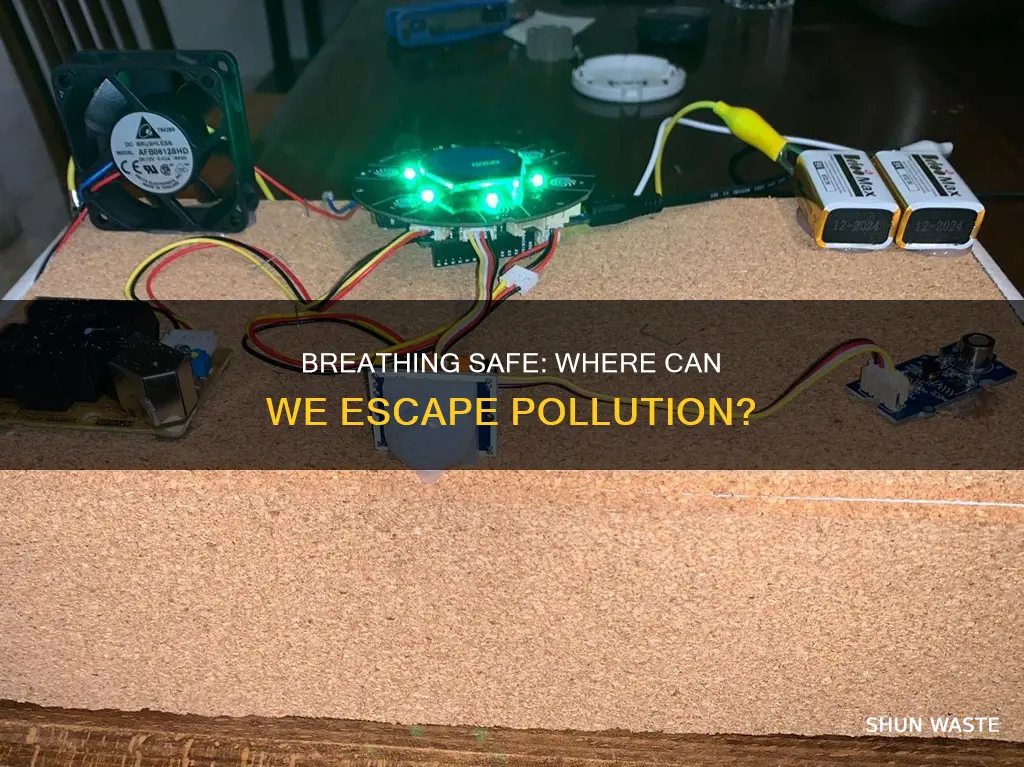 where am i safe from air pollution