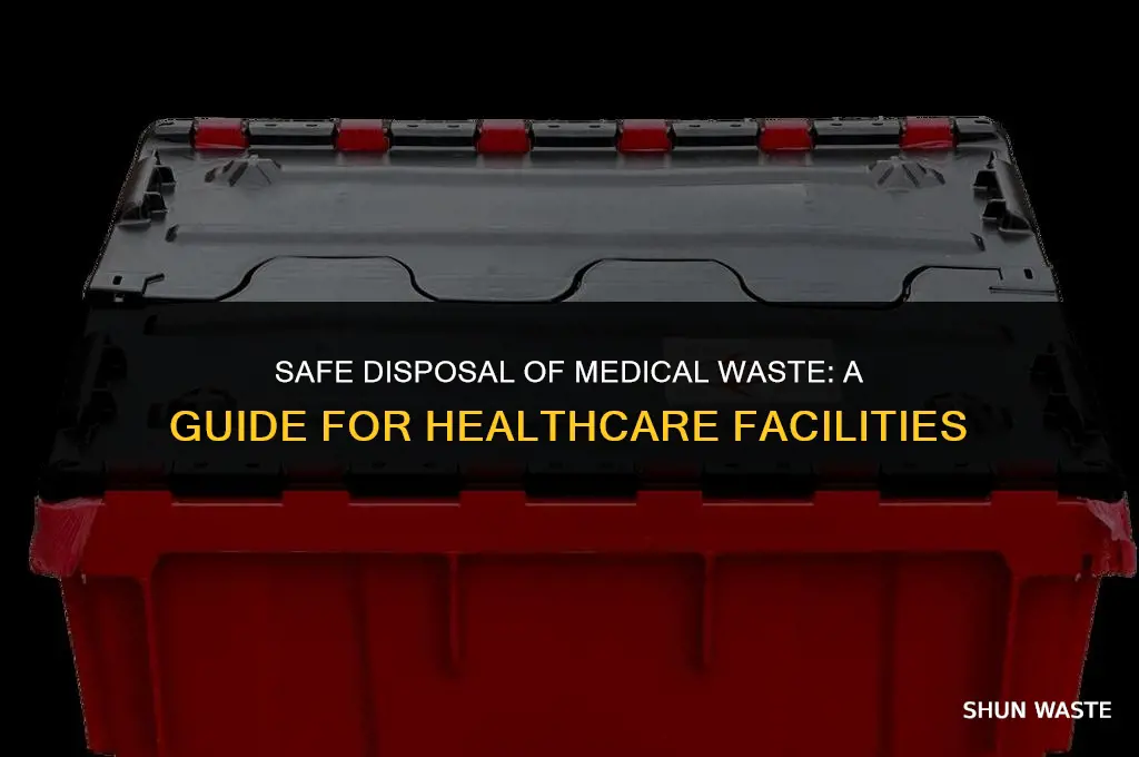 where can a medical office dispose medical waste