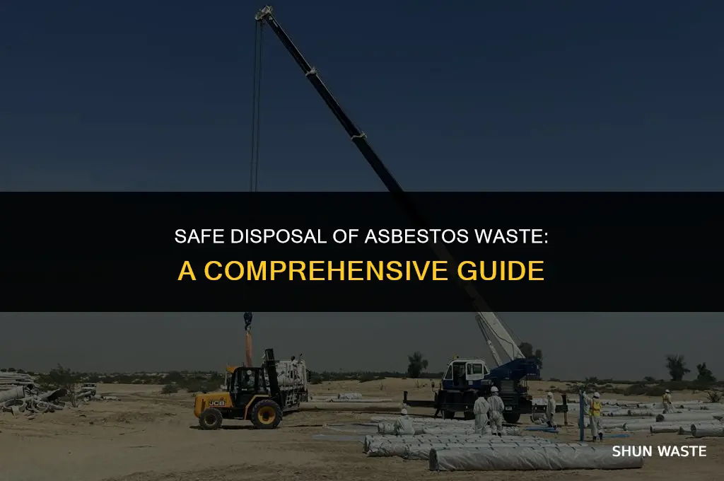 where can asbestos waste be disposed of