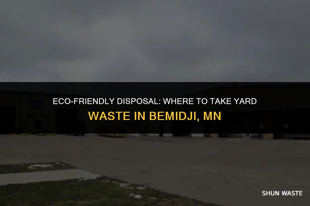 where can i bring yard waste in bemidji mn