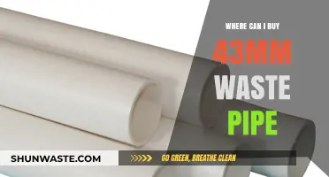 Where to Purchase 43mm Waste Pipe: A Comprehensive Guide