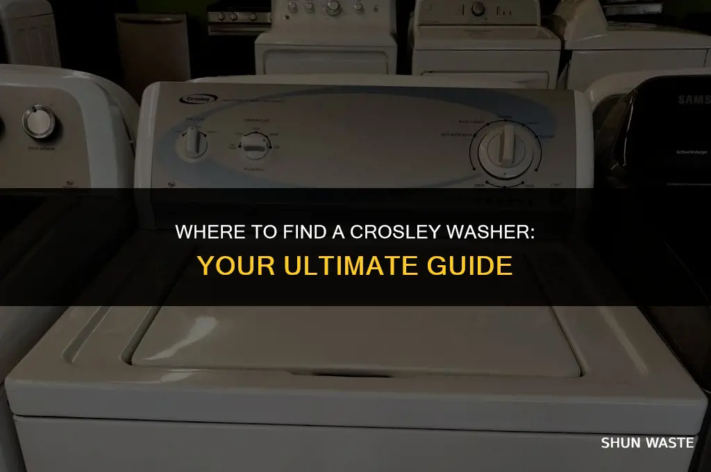 where can i buy a crosley waster