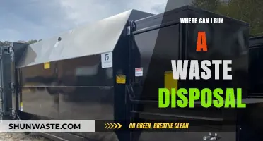 Where to Purchase a Waste Disposal: A Comprehensive Guide