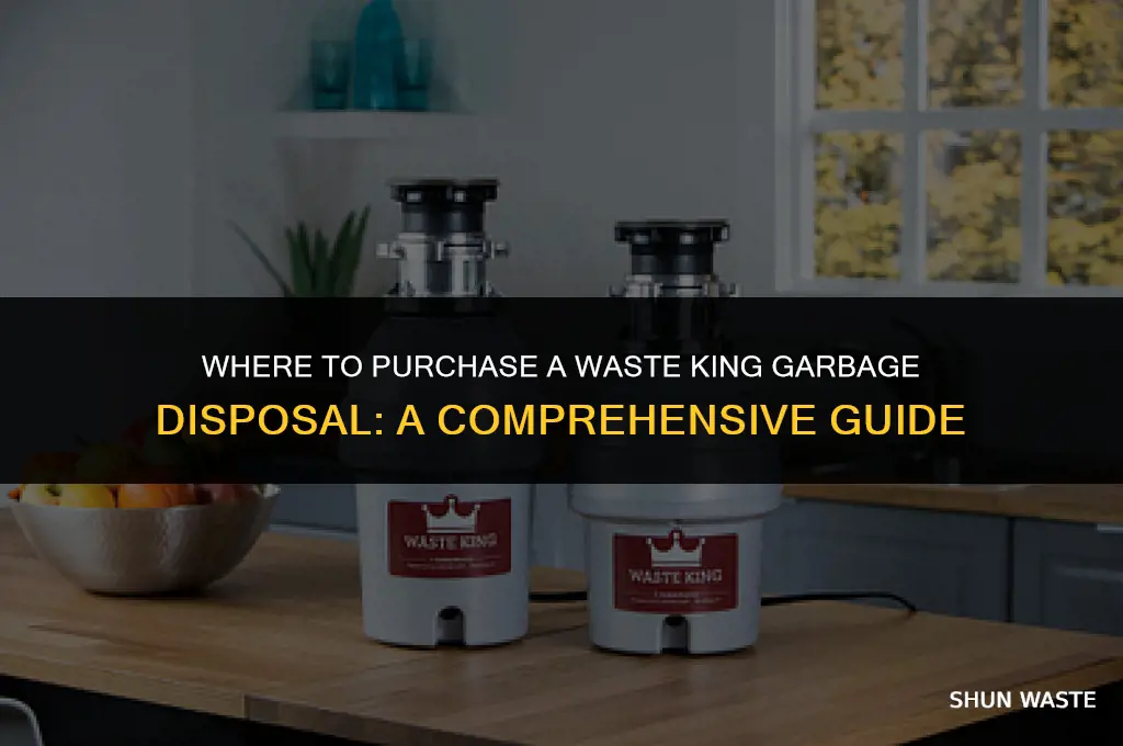 where can i buy a waste king garbage disposal