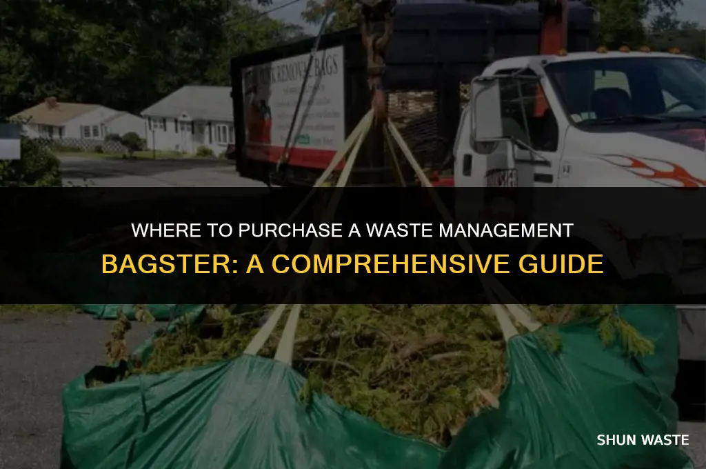 where can i buy a waste management bagster