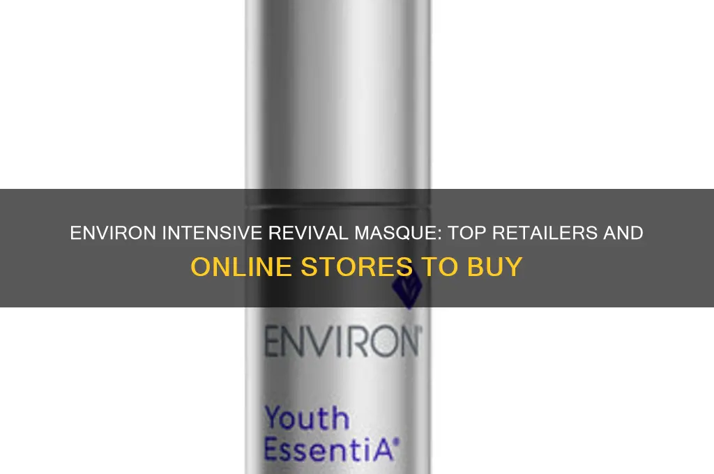 where can i buy environ intensive revival masque