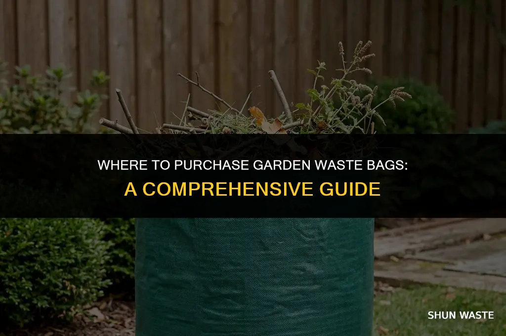 where can i buy garden waste bags
