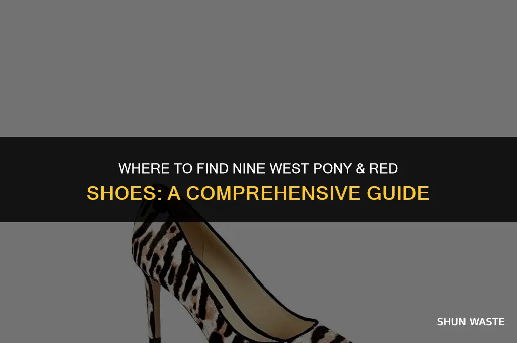 where can i buy nine wast poney & red shoes