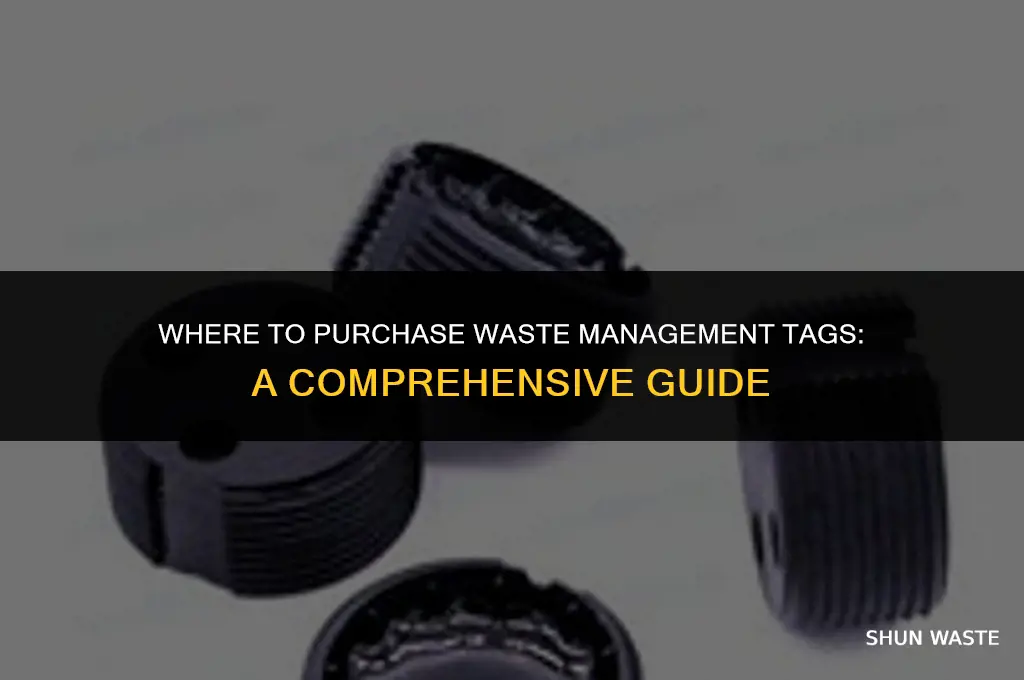 where can i buy tags for waste management