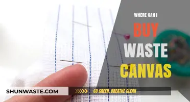 Where to Purchase Waste Canvas: A Comprehensive Guide