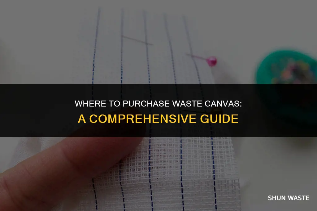 where can i buy waste canvas