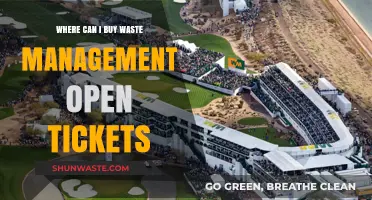 Where to Purchase Waste Management Open Tickets: A Comprehensive Guide