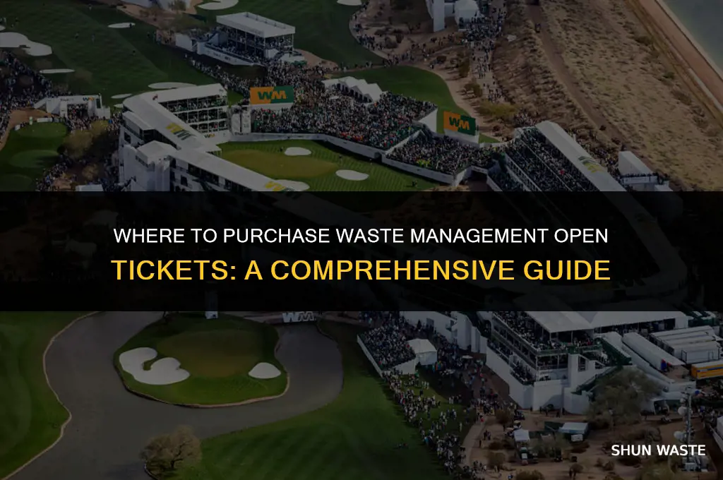 where can i buy waste management open tickets