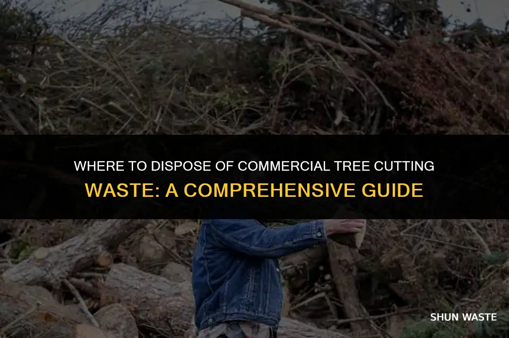 where can i dimp commercialtree cutting waste
