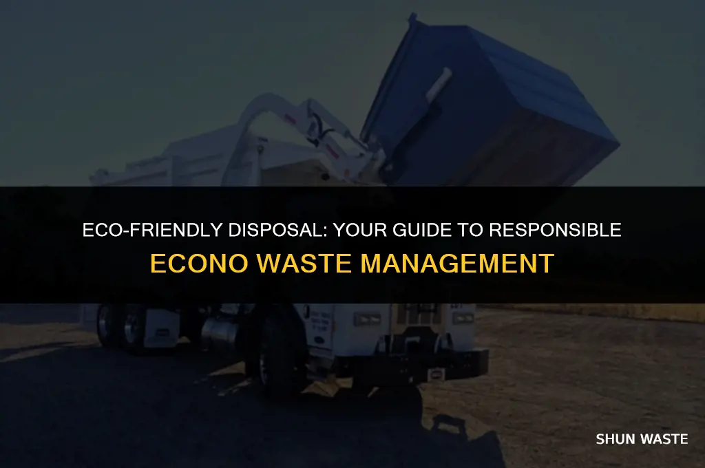 where can i dispose econo waste