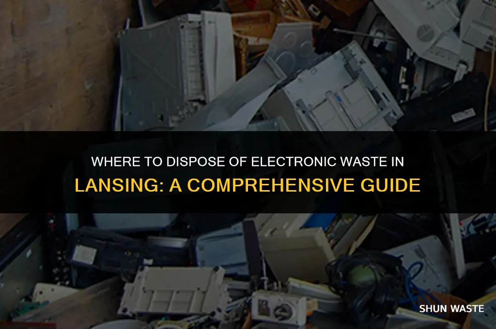 where can i dispose electronic waste lansing