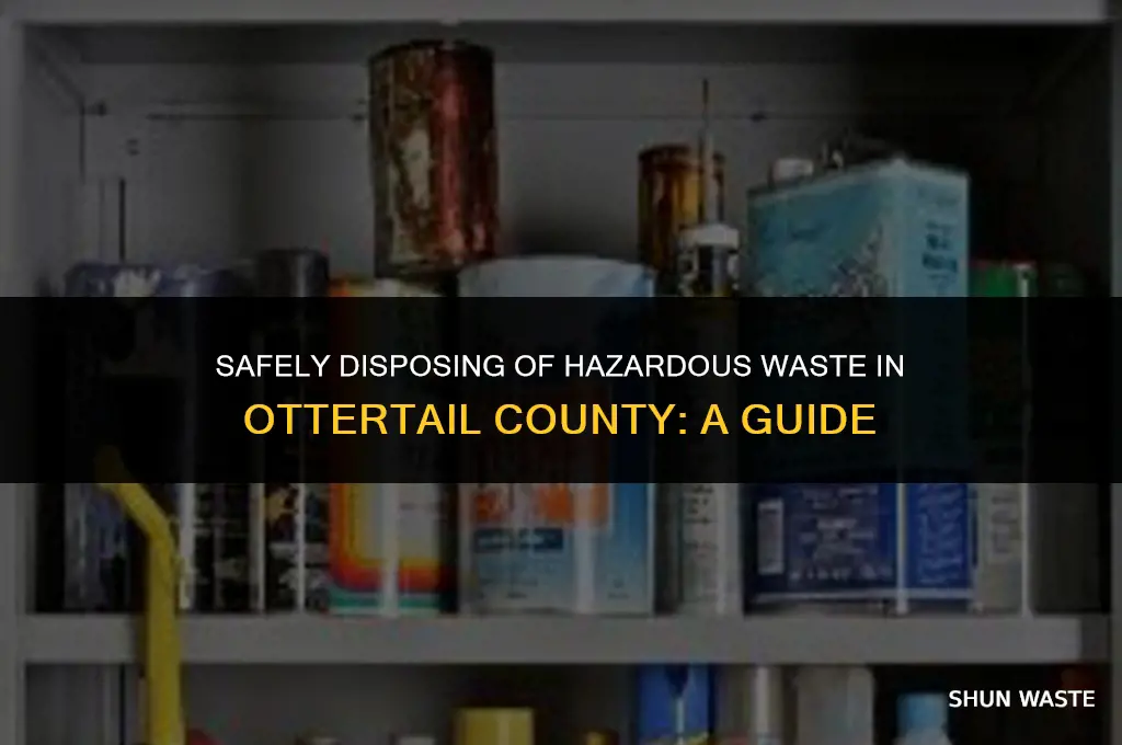 where can i dispose hazardous waste in ottertail county