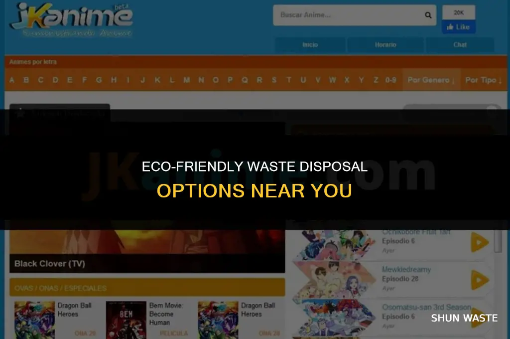 where can i dispose of waste 18328