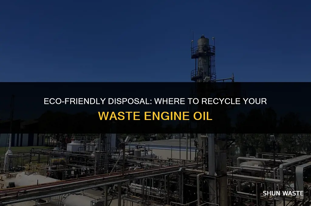 where can i dispose of waste engine oil