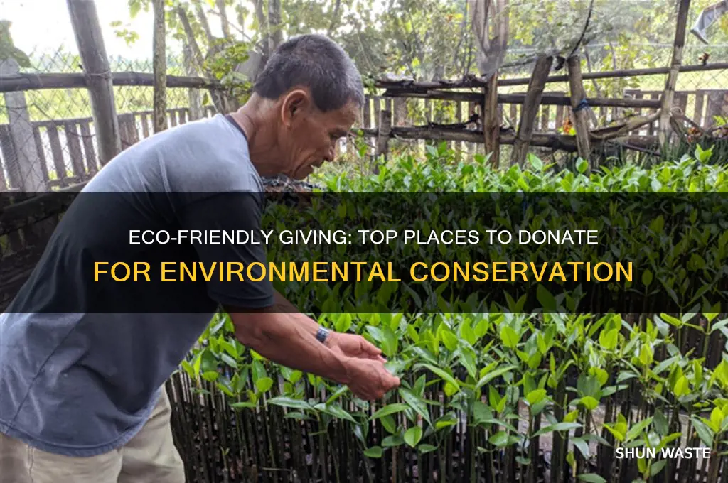 where can i donate to help the environment