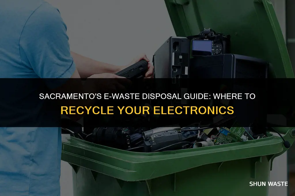 where can i drop e waste in sacramento